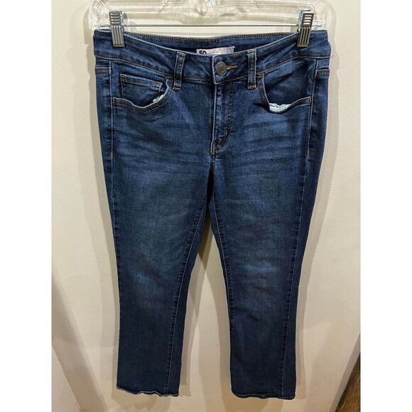 SO Goods For Life Jeans Womens Size 7/28 Blue Low Rise Bootcut Denim - Picture 1 of 12